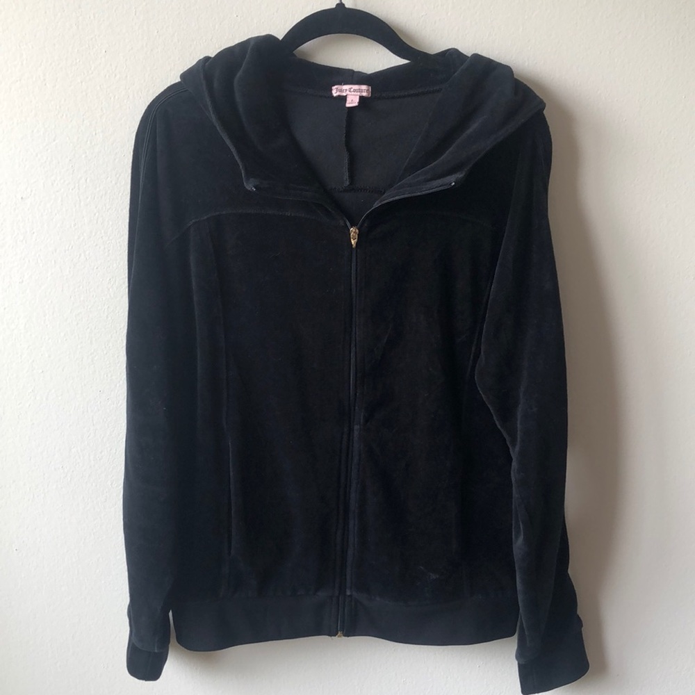 Juicy Couture velour zip up